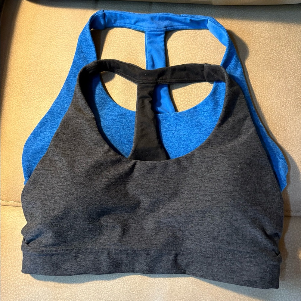 TWO Calia Women's Gray and Blue Sports Bras